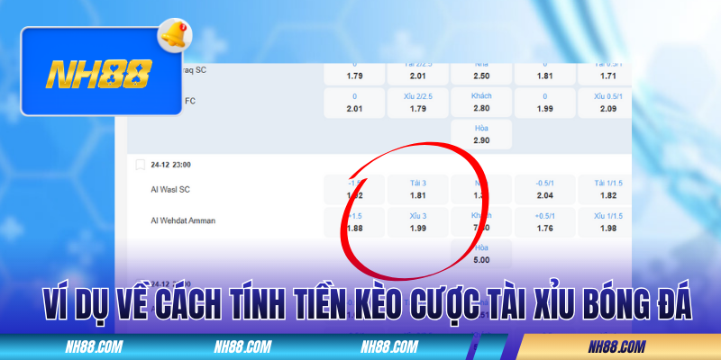 kèo tài xỉu
