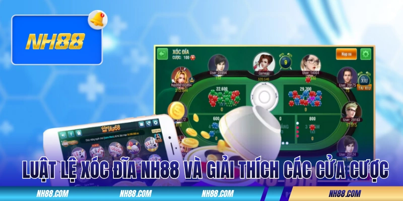 Luật lệ xóc đĩa NH88 và giải thích các cửa cược